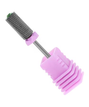 Housoutil Cuticle Drill Bits for Nails Acrylic Nail Drill Bits Manicure Nail Bits Nail Bits for Nail Drill Manicure Supplies Cuticle Nail Drill Bit Tungsten Steel Set With Diamond 0.6x0.6x4.2cm As Shown