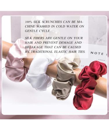 Shop Lilysilk 100% Silk Hair Rings for Women | Turquoise Ponytail Holder & Silk Hair Tie | Eco-Friendly Packaging | 1 Piece - Buy Online on GoSupps.com