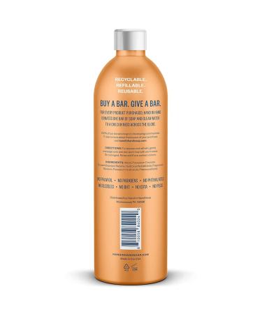 Hand in Hand Citrus Grove Nourishing Liquid Hand Soap Refill 19.8 Fl Oz - Grapefruit & Orange Blossom Scent - 4 Pack - Buy Online on GoSupps.com