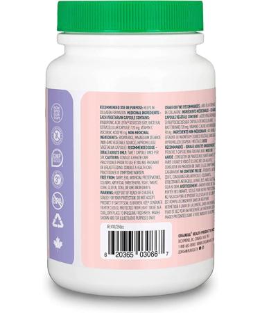 Organika Chocolate Enhanced Collagen - Grass-Fed Collagen with Real Cocoa Sugar-Free Healthy Hair Skin Nails Joints - 504g & Hyaluronic Acid With Vitamin C 90 Vcaps Collagen + Hyaluronic Acid With Vitamin C Chocolate 504 g (Pack of 1) - Buy Online on GoSupps.com