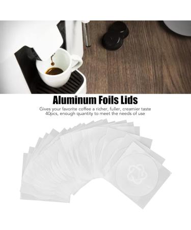 Couvercles R utilisables pour Dosettes de Caf Couvercles en Aluminium pour R utiliser les Dosettes de Caf Compatibles avec les Capsules Nespresso VertuoLine 200 Pi ces 59 Mm - Buy Online on GoSupps.com