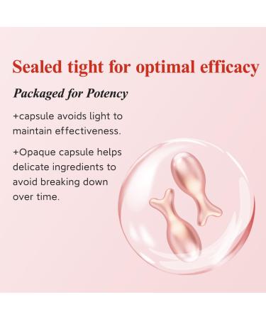 HKH Retinol Serum Capsules for Face: 48 Caps Anti-Aging Wrinkle Skincare Night Serum - Vitamin A & E Facial Oil for Women - Firming Smoothing & Skin Hydration & Moisturization - Travel-Friendly VA Retinol for Evening - Buy Online on GoSupps.com