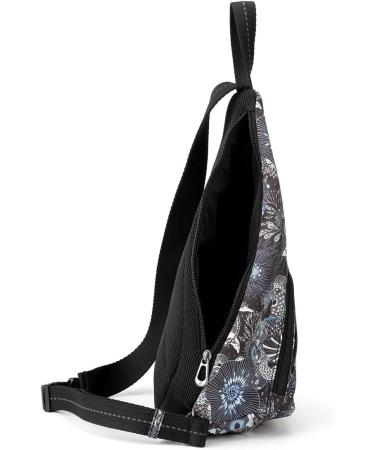 Sakroots Women's Eco Twill Go Sling Backpack - Midnight Seascape | One Size - Buy Online on GoSupps.com
