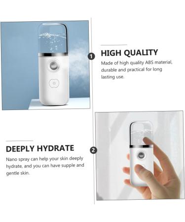 Hemoton 2pcs Hydrating Instrument Eyelash Extensions Mist Moisturizing Handheld Humidifiers Face White Abs - Buy Online on GoSupps.com
