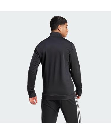 Buy adidas Men's Essentials Jacket L Black/White - Stylish & Comfortable Sportswear for International Shipping - Buy Online on GoSupps.com