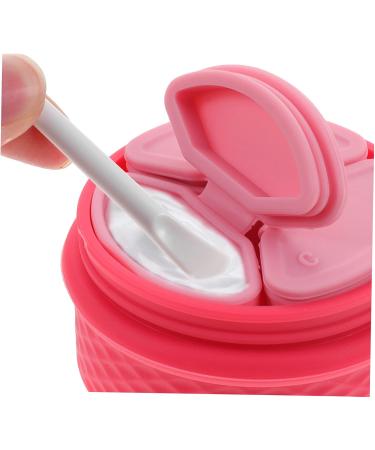 Beaupretty 4 Sets Cream box makeup cream jar cosmetic jar with spoon makeup pots container lotion cream jar empty container silicone cosmetic container filling Storage Box travel Silica gel - Buy Online on GoSupps.com
