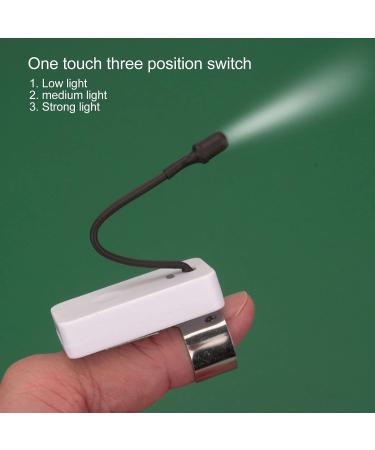 LED Ear Cleaning Lamp | USB Rechargeable Ear Pick Tool | Ear Wax Removal Tool | 3 Speeds | Ear Wax Cleaner - White - Buy Online on GoSupps.com