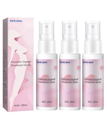Intimate hygiene spray 20ml portable intimate spray intimate spray with natural plant extracts products for female hygiene intimate area spray odor protection & all-day freshness 3