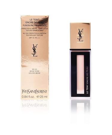 Yves Saint Laurent Fusion Ink SPF 18 Foundation in Beige B50 - 0.1 lb - Buy Online on GoSupps.com