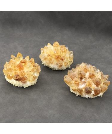 Crystal Rough Yellow Crystal Cluster Natural Quartz Cluster for Crystal - Buy Online on GoSupps.com