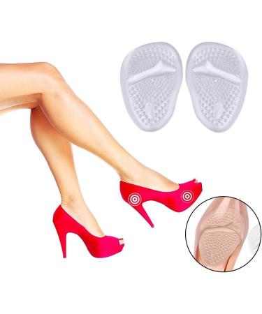 4 Pairs Heels Cushion Pads Foot Pain Relief Pads Shoe Heel Cushion Inserts Ball of Foot Cushion Pads Ball Foot Gel Pads Metatarsal Cushions Party Feet Gel Cushions Heel for Women High Heels Shoes - Buy Online on GoSupps.com