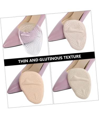 NOLITOY 5 Pairs Forefoot Pads & Cushions - Metatarsal Bunion & Half Foot Inserts for High Heels - Comfort Grip Gel Foot Care - Buy Online on GoSupps.com