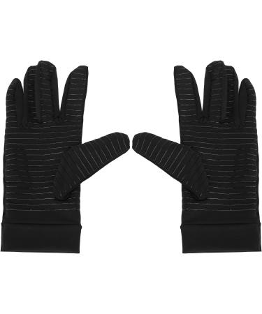 Soraz Copper Compression Gloves for Arthritis Relief | Full Finger Support for Typing Cooking & Gaming (M - Buy Online on GoSupps.com
