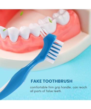 IMCBSTT 12 Pack Denture Brush Hard Denture Cleaning Brush Teeth Brush Toothbrush - Buy Online on GoSupps.com