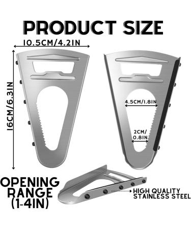 Crethink 2 in 1 Jar Opener & Bottle Opener Kit | Ideal for Weak Hands, Seniors & Arthritis | Easy Ring Pull Can Opener | Bigger Open Size | Elderly & Children Friendly - Buy Online on GoSupps.com
