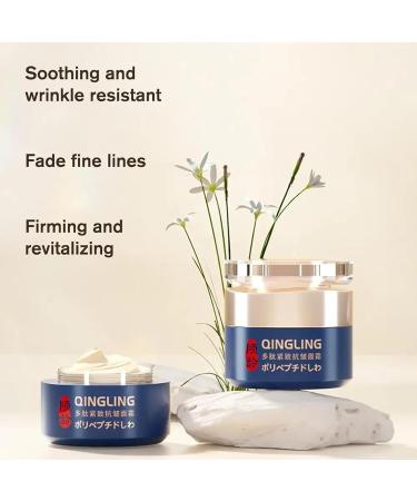 QINGLING Anti-Aging Face Cream | Peptide Firming & Wrinkle Removal Moisturizer for Youthful Skin - Buy Online on GoSupps.com