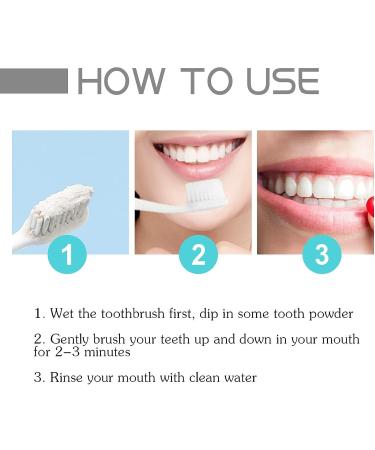 Bentonite Remineralized Tooth Powder Tooth Powder Teeth Whitening Powder Effectively Remove Cavities Teeth Cleaning Powder - Buy Online on GoSupps.com