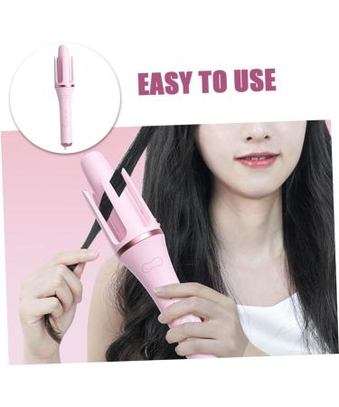 Didiseaon Fully Automatic Hair Curling Iron Hair Curler Hair Rollers Curling Wand Tool Electric Pink Abs 32.50X5.50X5.50CM Pink - Buy Online on GoSupps.com