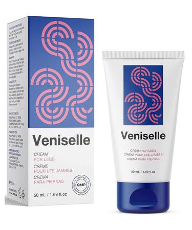 Veniselle Vein Cream for Legs - 50ml | Horse Chestnut Chamomile & Nettle - Pack of 3 | Best Vein Relief Cream for Legs - Buy Online on GoSupps.com