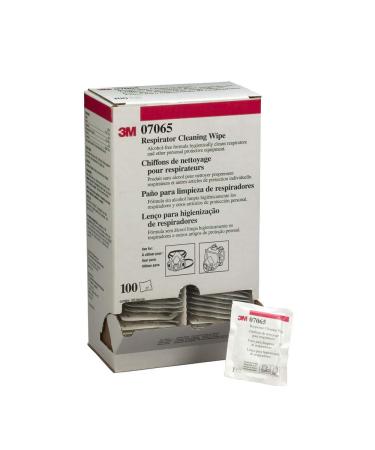 3M 7065 504(AAD) Alcohol-Free Individually Packaged Respirator Cleaning Wipe