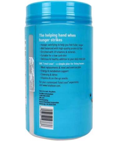 GNC Total Lean Rich Chocolate Shake 29.3 oz - 25g Protein - Weight Management Shake - Buy Online on GoSupps.com