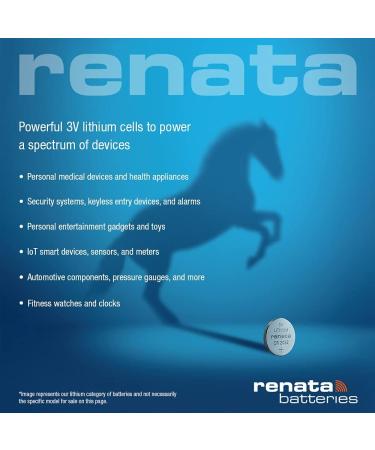 Buy Renata CR2032 Watch Batteries - 100 Pcs | Long-lasting International Shipping - Buy Online on GoSupps.com
