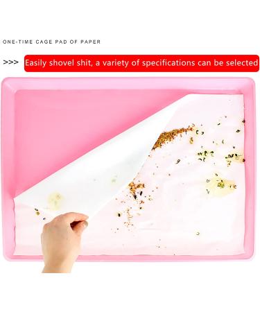 Kekafu Large Bird Cage Liner Paper - 100 Sheets PreCut Non-Woven Absorbent Liners for Pet Cages - 14in Round Cushion Pad Mat - Buy Online on GoSupps.com