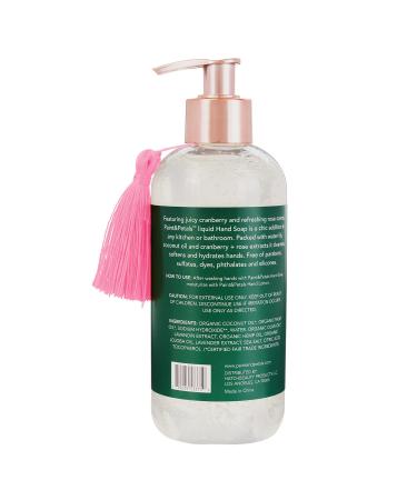 Buy PAINT&PETALS Cranberry and Rose Liquid Hand Soap - 11.8 Oz | Premium Scented Soap for International Shipping - Buy Online on GoSupps.com
