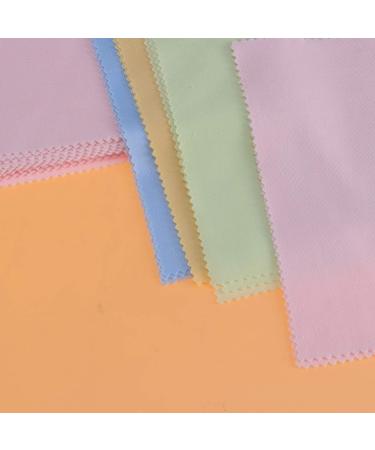 100pcs Eyeglasses & Screen Cleaning Cloths - Premium Lens Cleaning Cloths 14.5cm x 15cm - Ideal for Safe Cleaning & Care - Buy Online on GoSupps.com