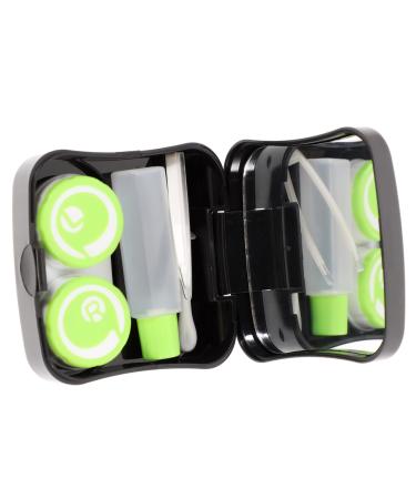 Kombiuda contact lens remover with bottle container for contact lenses contact lens applicator holder for eye care eye contact case travel case for contact lenses caricature accessories