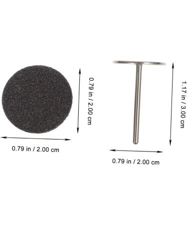 Beavorty 4 Sets Nail Polishing Sheets Manicure disc bit Stainless Steel Disc Sanding Paper Manicure Sandpaper Foot File Sandpaper Disc Nail Forms Grinding feet Nail Drill Stainless Steel - Buy Online on GoSupps.com