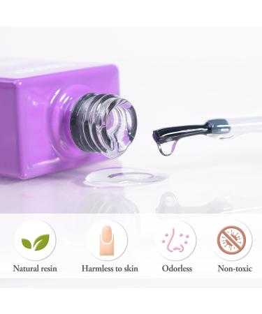 FZANEST Gel Top Coat Diamond 15ml - No Wipe Clear Gel Nail Polish | High Gloss Long-Lasting UV LED Finish | Buy Internationally - Buy Online on GoSupps.com