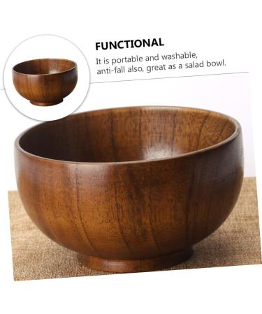 ABOOFAN 3 Pcs Salad Bowl Wood Decor Dessert Containers Snack Containers Storage Holder High Capacity Japan As Shownx3pcs 12x12x6.7cmx3pcs - Buy Online on GoSupps.com