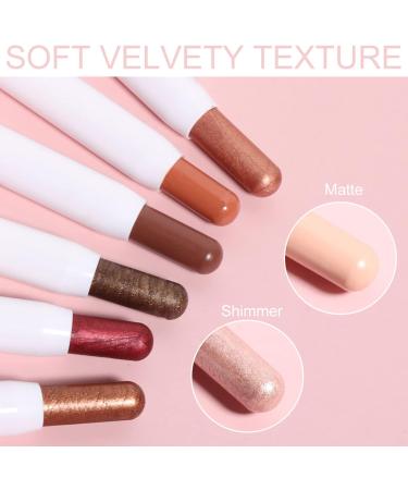 Metallic Eyeshadow Stick Shimmer Cream Eyeshadow Pen Crayon Eye Brightener Stick Highlighter Makeup Eyeshadow Stick Set style 1 - Buy Online on GoSupps.com