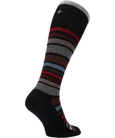 Sockwell Men's Twillful Compression Socks - Black - Size Medium-Large - Buy Online on GoSupps.com