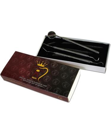 RDM Dental Tartar Scraper & Remover Set | Effective Teeth Cleaning Tools | International Shipping - Buy Online on GoSupps.com