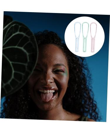 FRCOLOR 9 Pcs Tongue Scraper Set - Ultimate Oral Care Cleaning Tools for Kids & Adults | Effective Tongue Coating Brush & Dental Floss | International Shipping Available - Buy Online on GoSupps.com