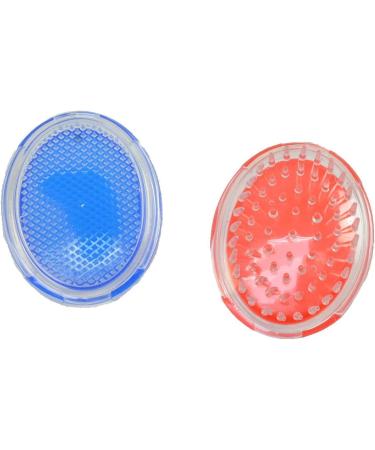 Exfoliating Ingrown Hair Brush Set - Soft Bristle Head, Body, Armpit, Facial Treatment (2 Pieces) - Buy Online on GoSupps.com
