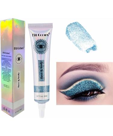 Liquid Eye Shadow - Long-Lasting Waterproof Glitter Eyeshadow | Stage Shimmer Eye Shadow Cosmetics Kit Puchen 06 - Buy Online on GoSupps.com