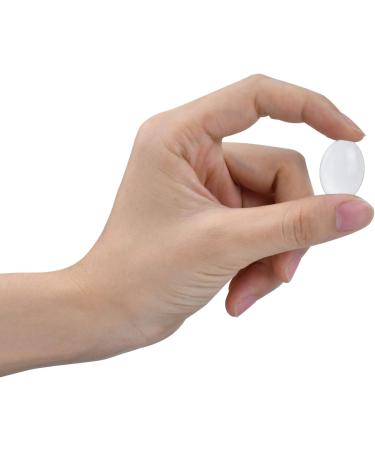 Enenes Glass Cabochons 18x25MM 100PCS - Clear Oval Cabochons for DIY Craft and Jewelry Making - Buy Online on GoSupps.com