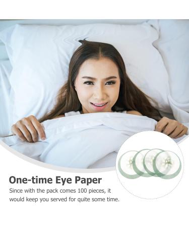 OSALADI 100pcs Disposable Cucumber Eye Masks - Nonwoven Beautifying Eye Skin Care - Perfect for International Shipping - Buy Online on GoSupps.com