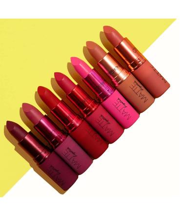 Beauty Creations Matte Lipstick (Obsessed) - Long-Lasting Vibrant Color | Shop Internationally at Your Store Name - Buy Online on GoSupps.com
