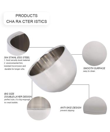 4PC Razor Tool Kit | Stainless Steel Shaving Set for Men & Teens | Complete Brush & Soap Rack | Perfect Thanksgiving Gift - Buy Online on GoSupps.com