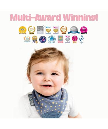 Cheeky Chompers Comfortchew - Polka Dot Pink | Soft & Stylish Teething Solutions | International Shipping Available - Buy Online on GoSupps.com