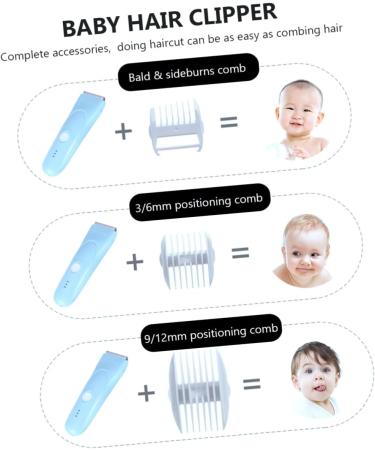 MAGICLULU 1 Set Shears Cutting Tool Silent Haircut Trimmer Barber Tools Beard Kit The Clipper Charging Mode Pink Hairdressing Tool - Buy Online on GoSupps.com