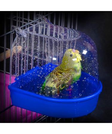 YJJKJ Caged Bird Bath for Small Birds - Parrot Supplies Bathing Tub for Canary, Budgerigar, Cockatiel, Lovebird (Random Color) - Buy Online on GoSupps.com