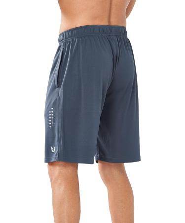 NORTHYARD Men's 10'' Athletic Basketball Shorts - Coolgrey Lightweight Mesh Training Shorts for Gym Workout - Buy Online on GoSupps.com