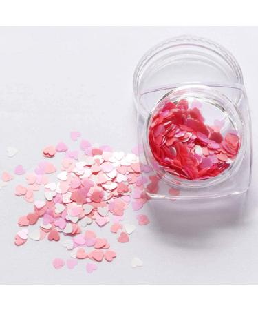  KKDIY 1 Box of Heart Glitter Holographic Glitter Diamond 21 Colours Shiny Eye Skin Highlighter Face Body Glitter Festival Makeu Grey - Buy Online on GoSupps.com