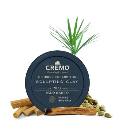 Cremo Palo Santo Sculpting Clay - High Hold, Matte Finish - 4 Oz - Buy Online on GoSupps.com