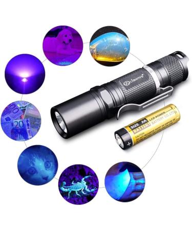 LIGHTFE Blacklight 395nm UV Flashlight UV303A with High Power Output Pure Beam UV Light Torch for Glue Curing Rock and Mineral Fluorescent Glowing Pet Urine Detector Light AC Leak Detector - Buy Online on GoSupps.com